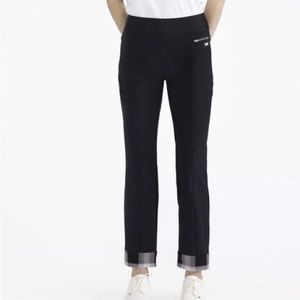 PXG Comfort Waist Pants with plaid detailing